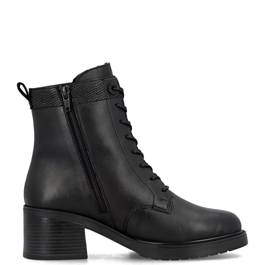 RIEKER Aulinukai moterims, Juoda, Booties 3