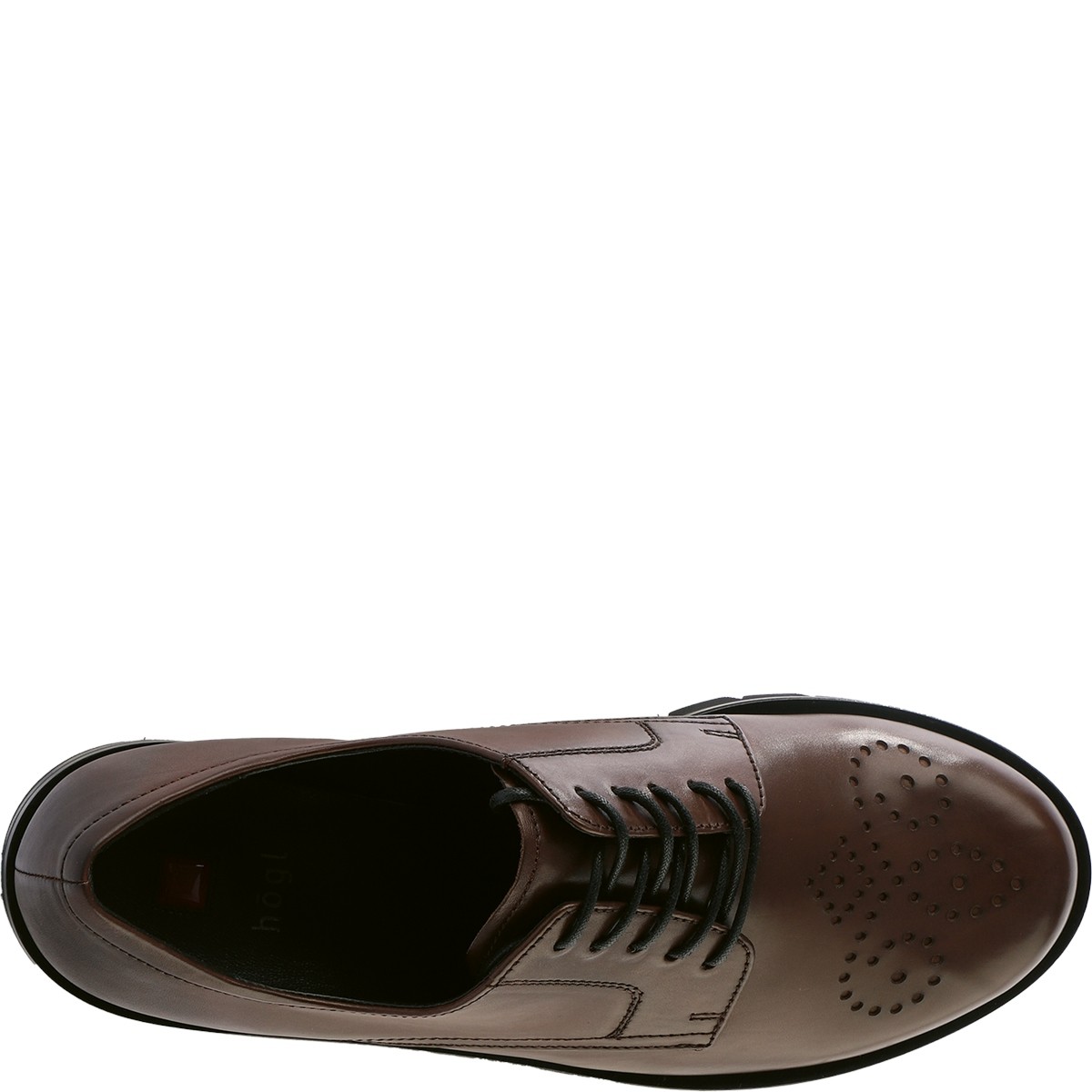 HOGL Klasikiniai batai moterims, Ruda, Rocky formal 4