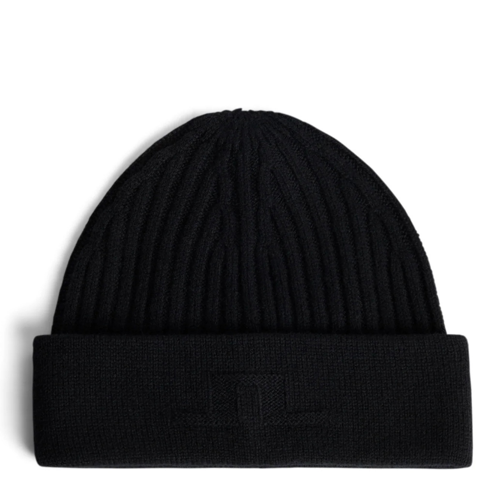 J.LINDEBERG Skrybėlė vyrams, Juoda, Jive wool beanie 1