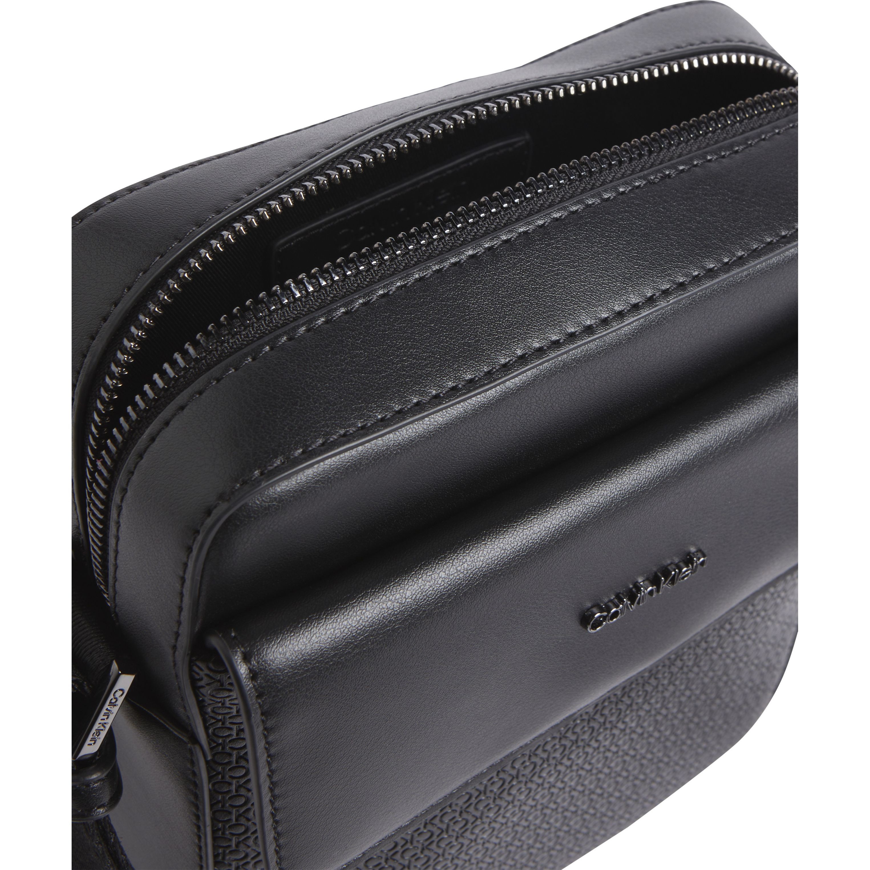 CALVIN KLEIN Rankinė per petį vyrams, Juoda, Vertical lines reporter mono 3