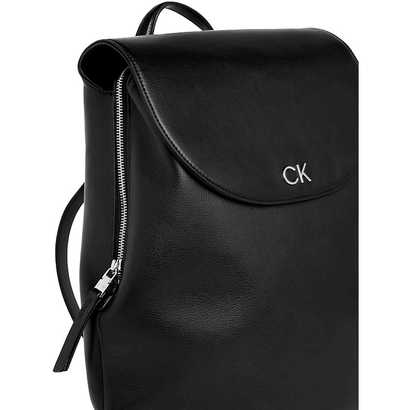 CALVIN KLEIN Kuprinė moterims, Juoda, Daily backpack pebble 3