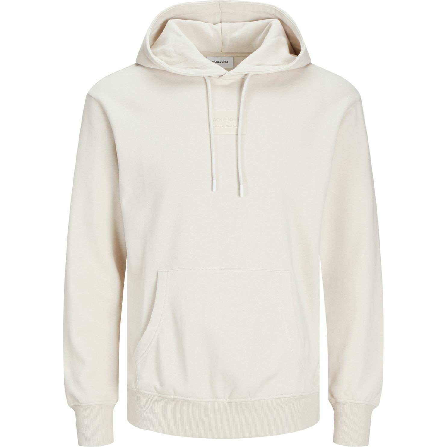 JACK & JONES Džemperis vyrams, Smėlio, Hak kai sweat hood 1