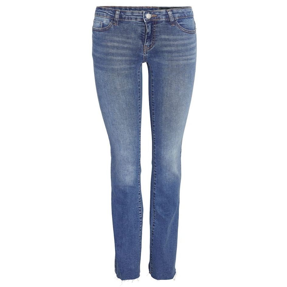 NOISY MAY Tiesūs džinsai moterims, Mėlyna, NMEVIE LW BOOTCUT JEA 1