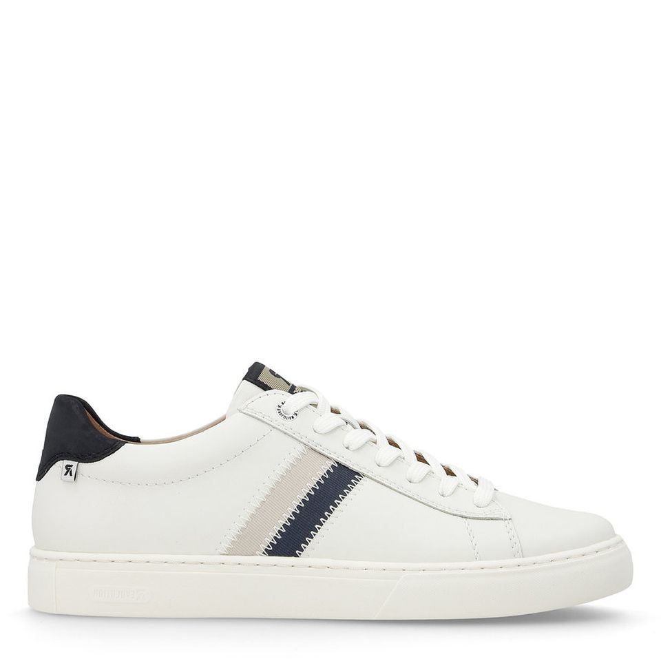 RIEKER Laisvalaikio bateliai vyrams, Balta, LEISURE 4