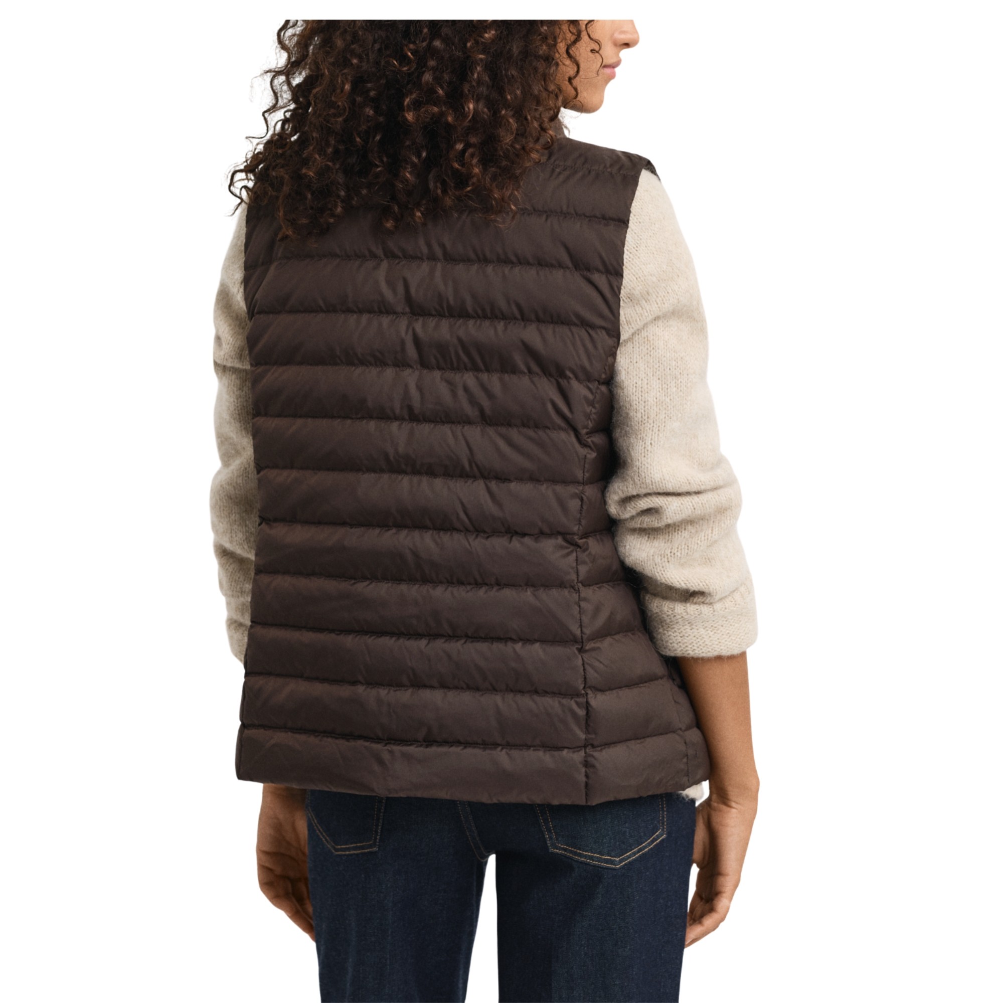 GANT Liemenė moterims, Ruda, deep brown 3