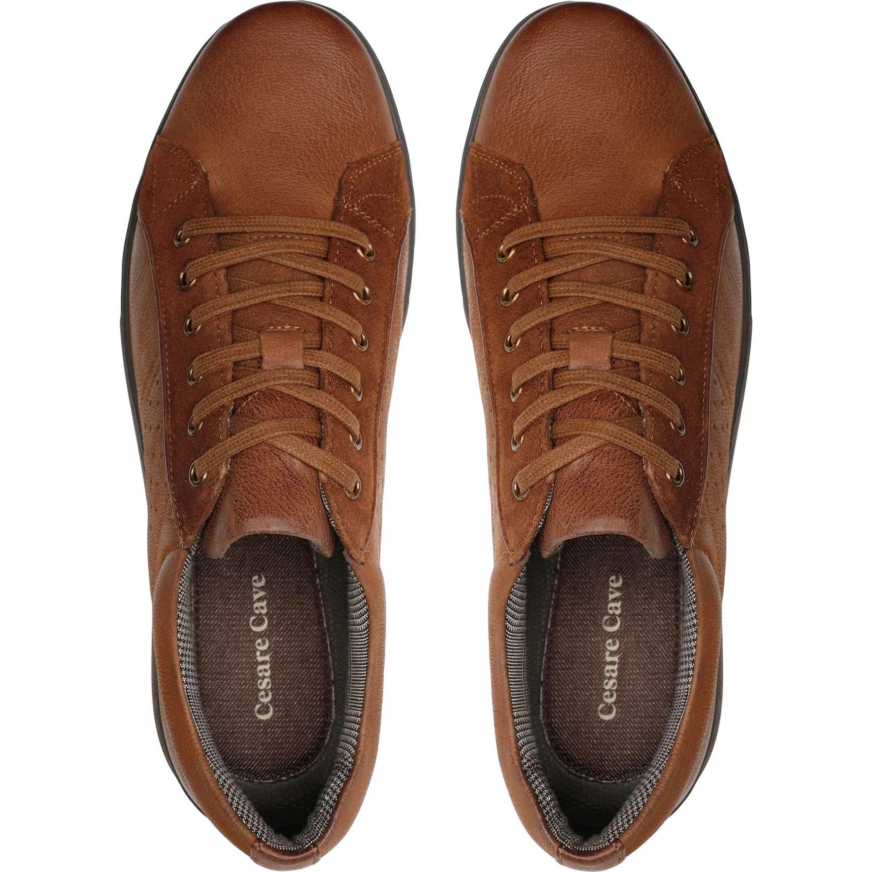 CESARE CAVE Bateliai - vyrams, Camel, SHOES 4