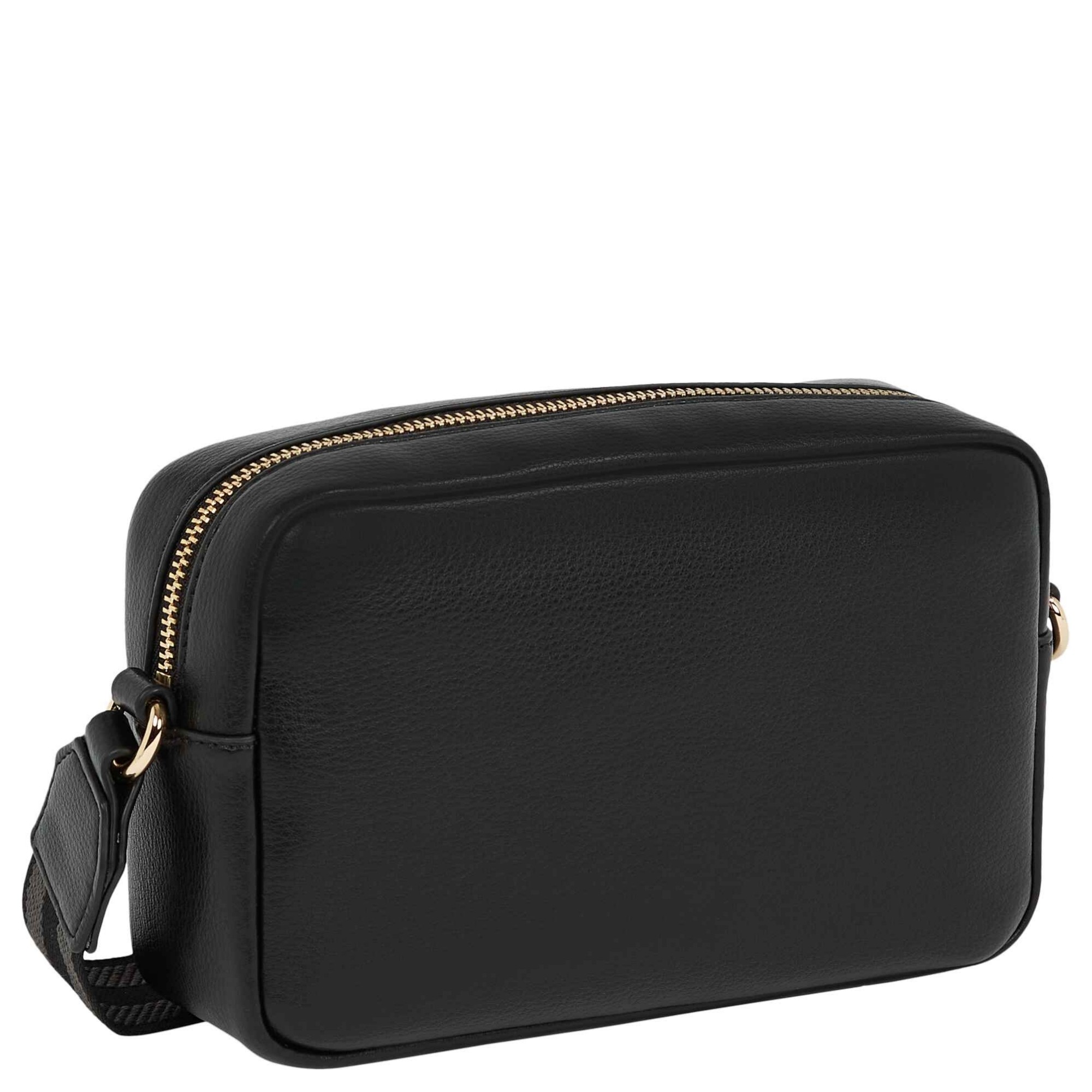 TOMMY HILFIGER Rankinė per petį moterims, Juoda, TH logotape camera bag 2