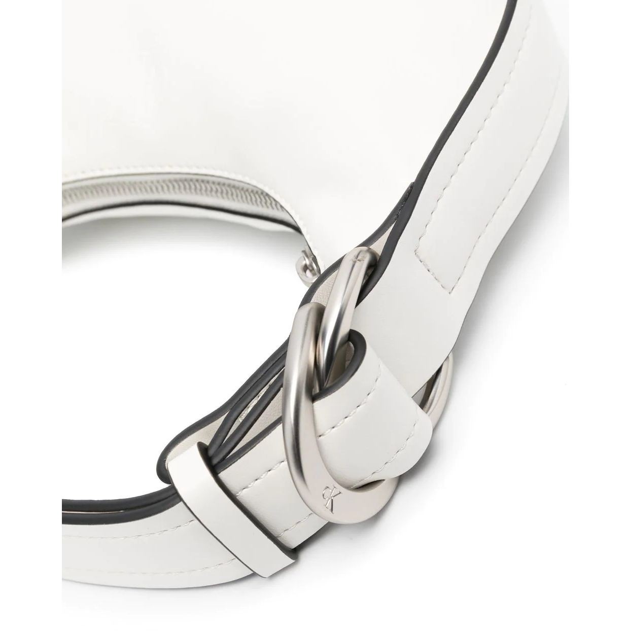 CALVIN KLEIN JEANS Rankinė per petį moterims, Smėlio, CRESCENT PU 4