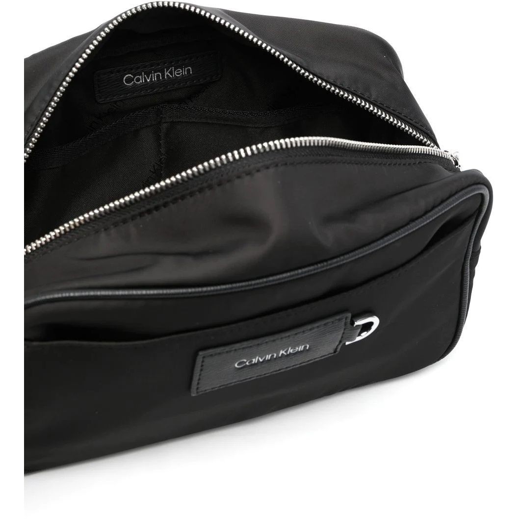CALVIN KLEIN Kosmetinė vyrams, Juoda, ELEVATED WASHBAG 4