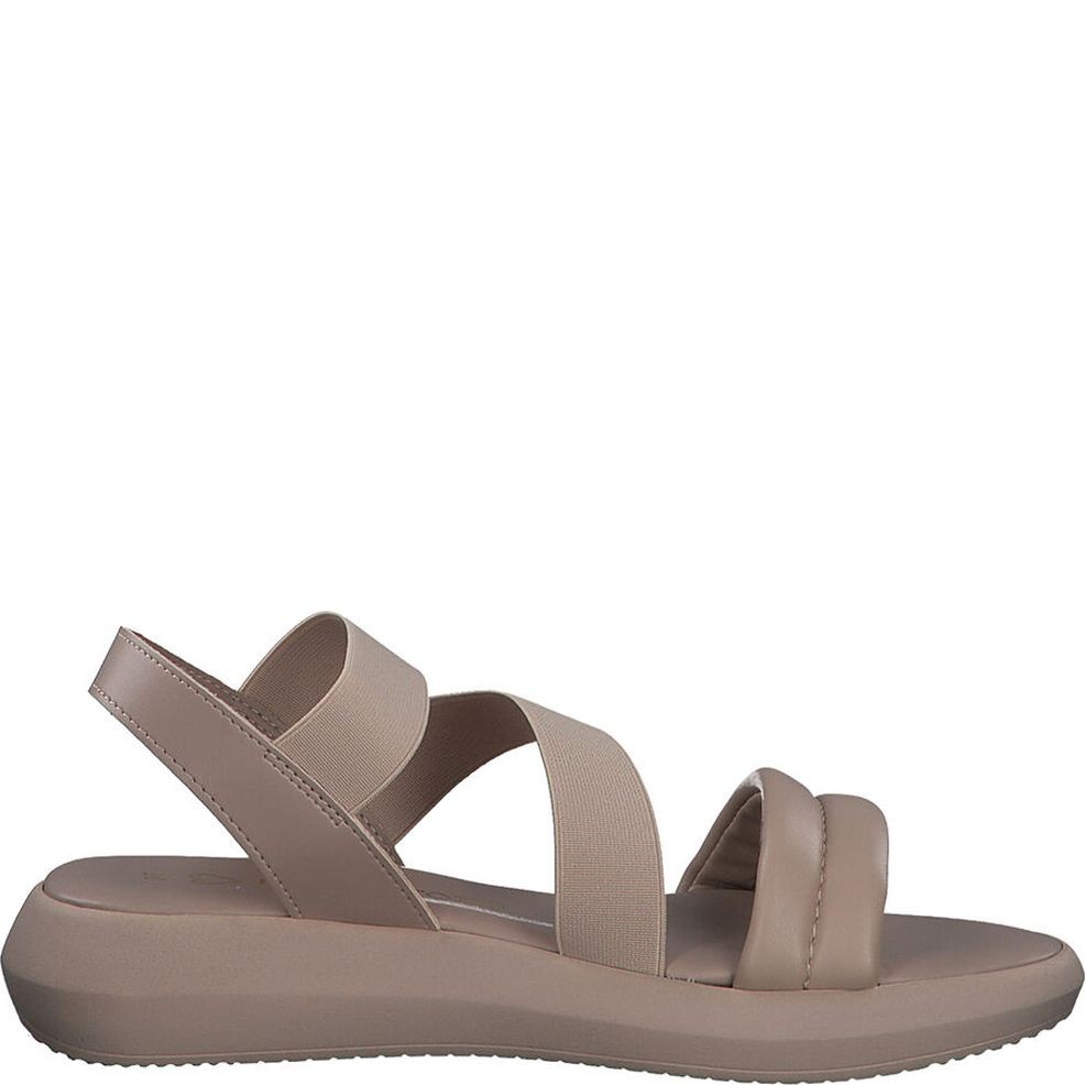 MARCO TOZZI Basutės moterims, Smėlio, SANDALS 3