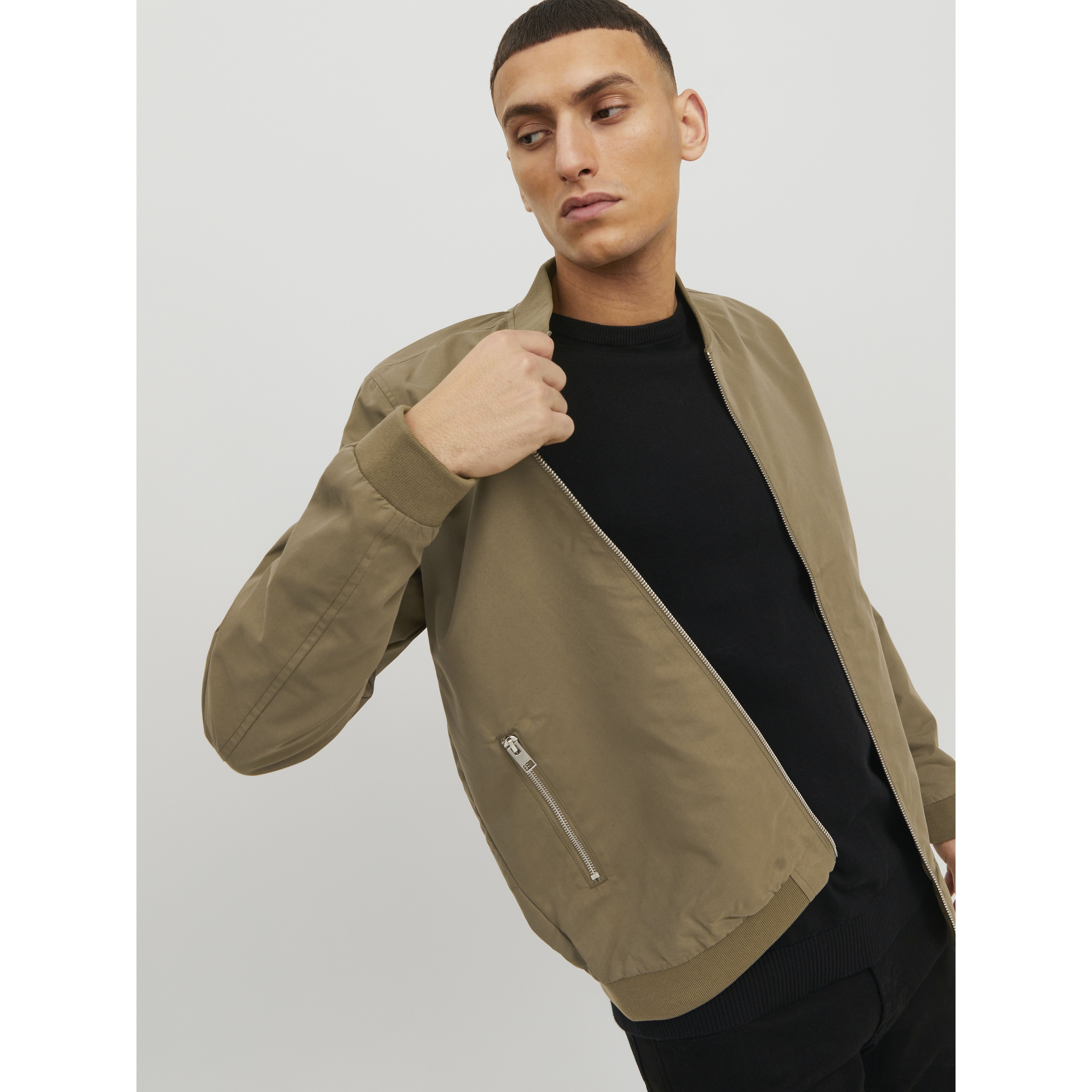 JACK & JONES Striukė vyrams, Žalia, Jjerush jackets 8