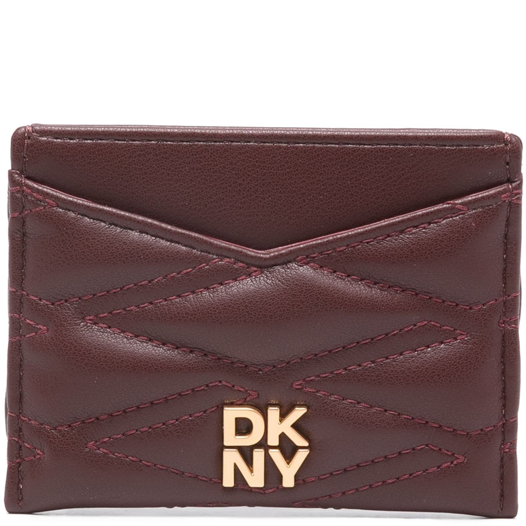 DKNY Kortelių dėklas moterims, Raudona, Minna card holder 1