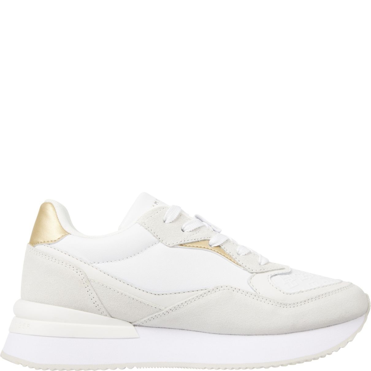 TOMMY HILFIGER Laisvalaikio bateliai moterims, Balta, Luxgram leisure 5