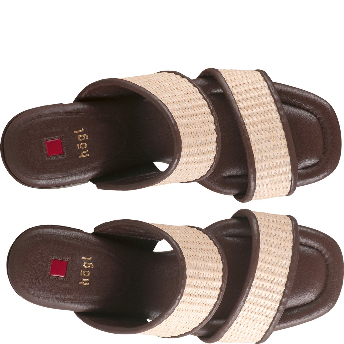 HOGL Basutės moterims, Ruda, MARBELLA Sandals 4