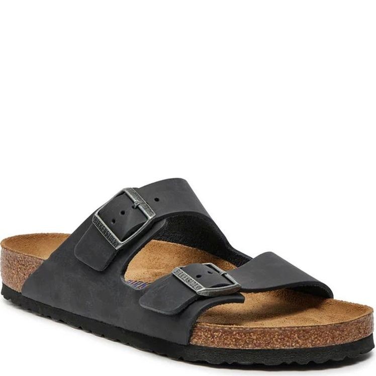 BIRKENSTOCK Šlepetės, Juoda, Arizona slippers 1