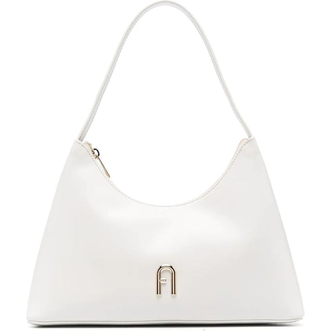 FURLA Rankinė per petį moterims, Balta, Furla diamante s shoulder bag 1