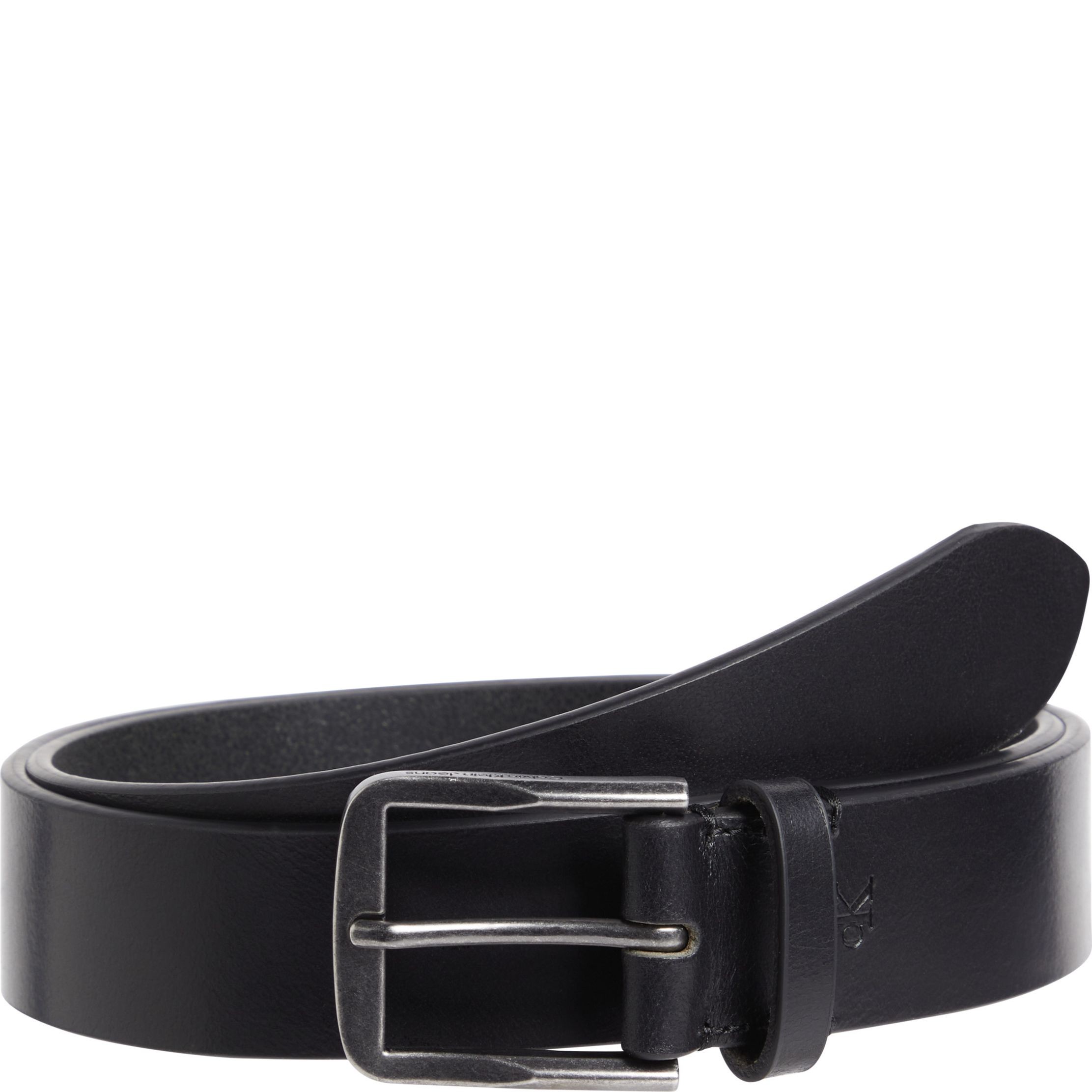 CALVIN KLEIN JEANS Diržas vyrams, Juoda, Classic flat belt 35mm 1