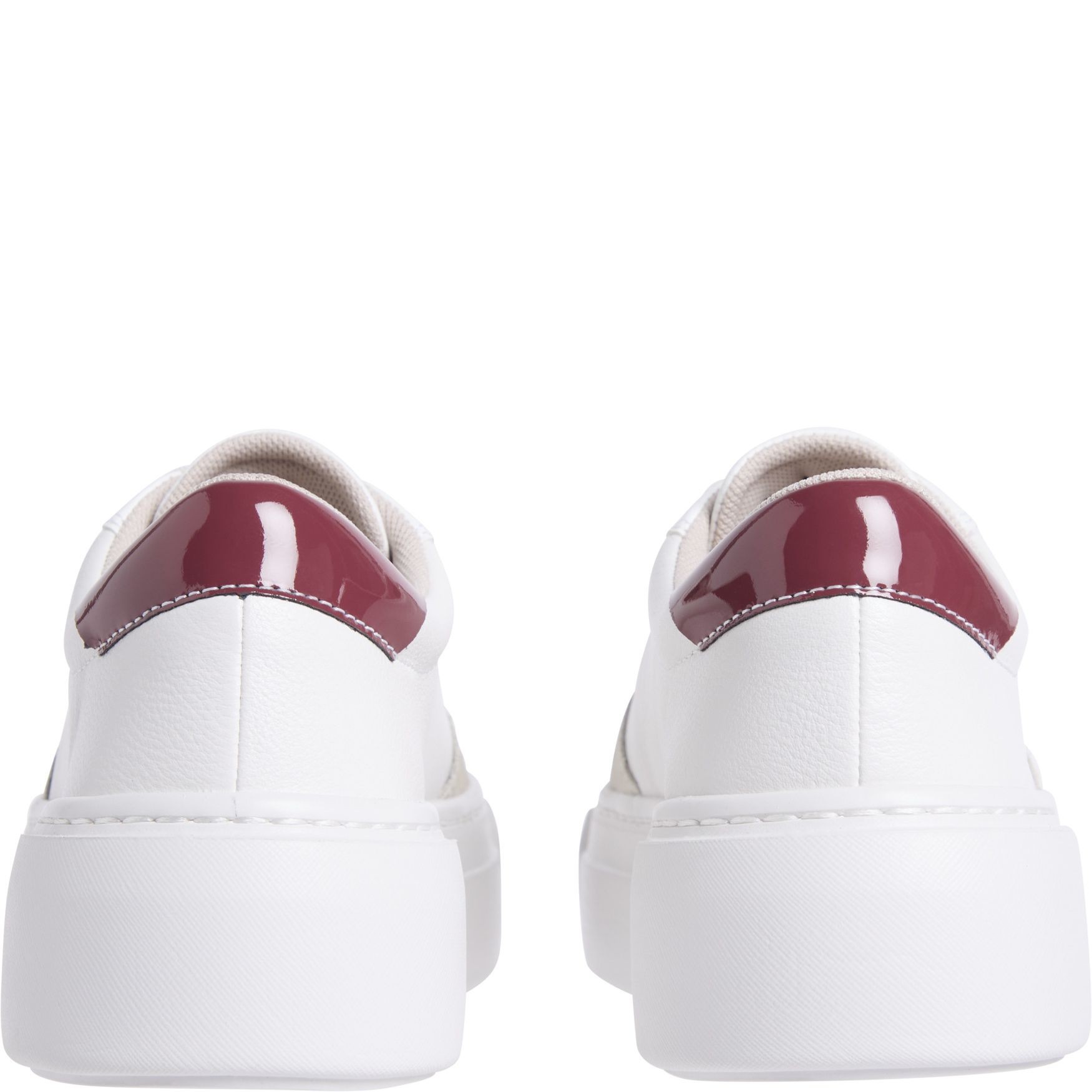 CALVIN KLEIN Laisvalaikio bateliai moterims, Balta, Cupsole lace up sneaker 4