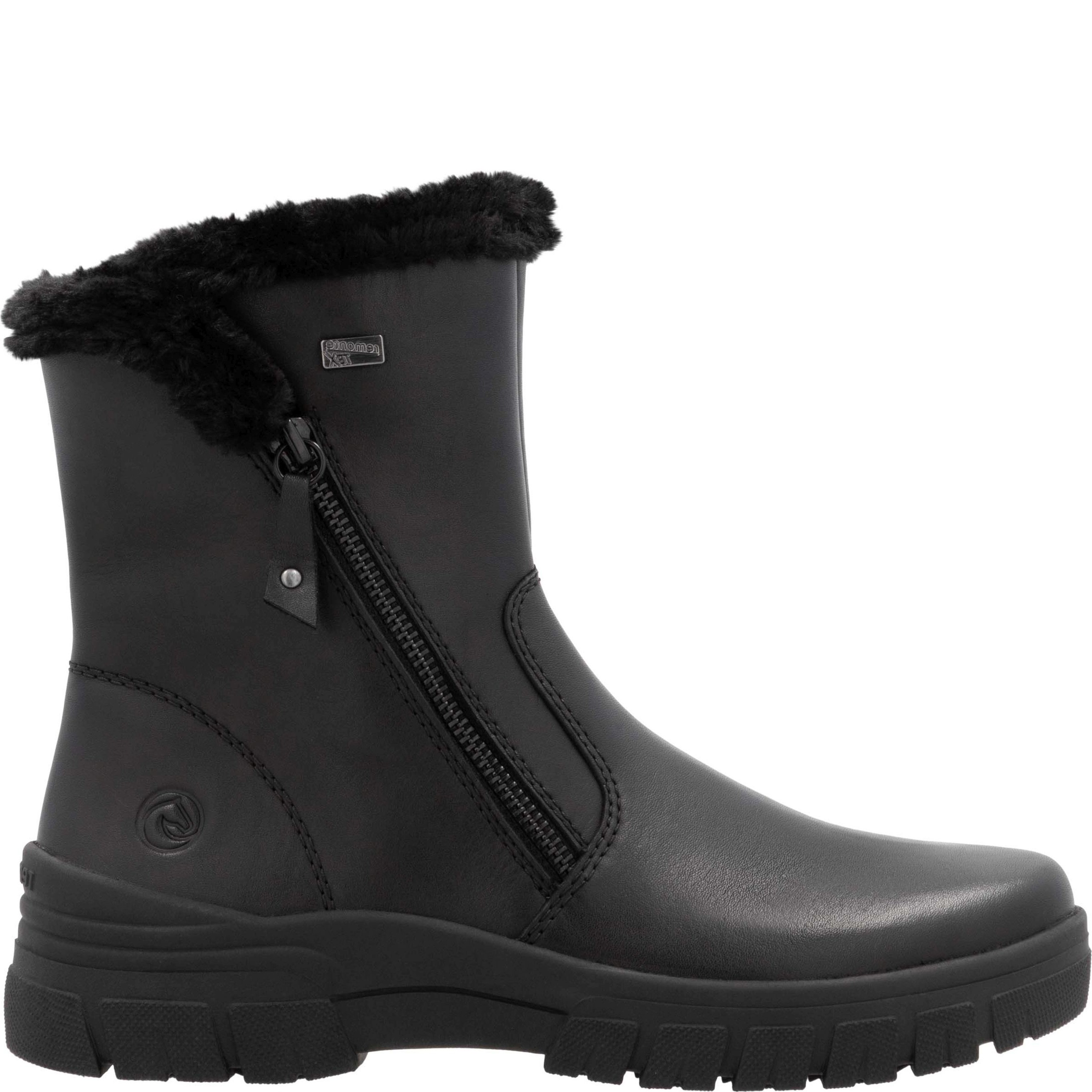 REMONTE Aulinukai moterims, Juoda, Ladies mid height boots 4