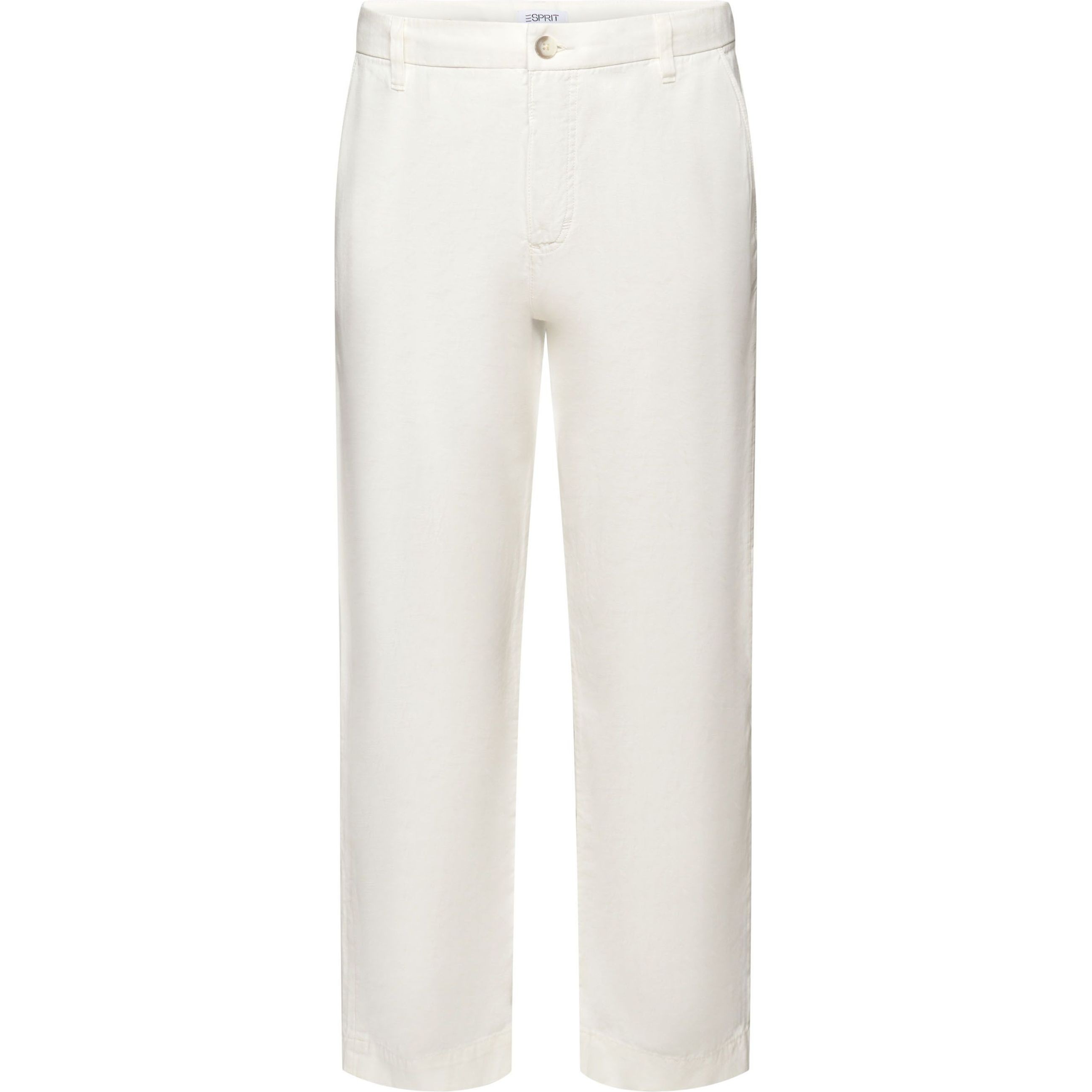 ESPRIT Kelnės vyrams, Balta, F Straight Pants 1