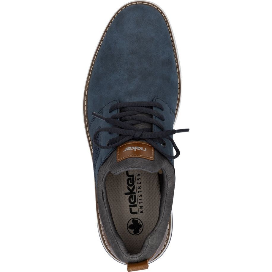 RIEKER Laisvalaikio bateliai vyrams, Mėlyna, LEISURE 5