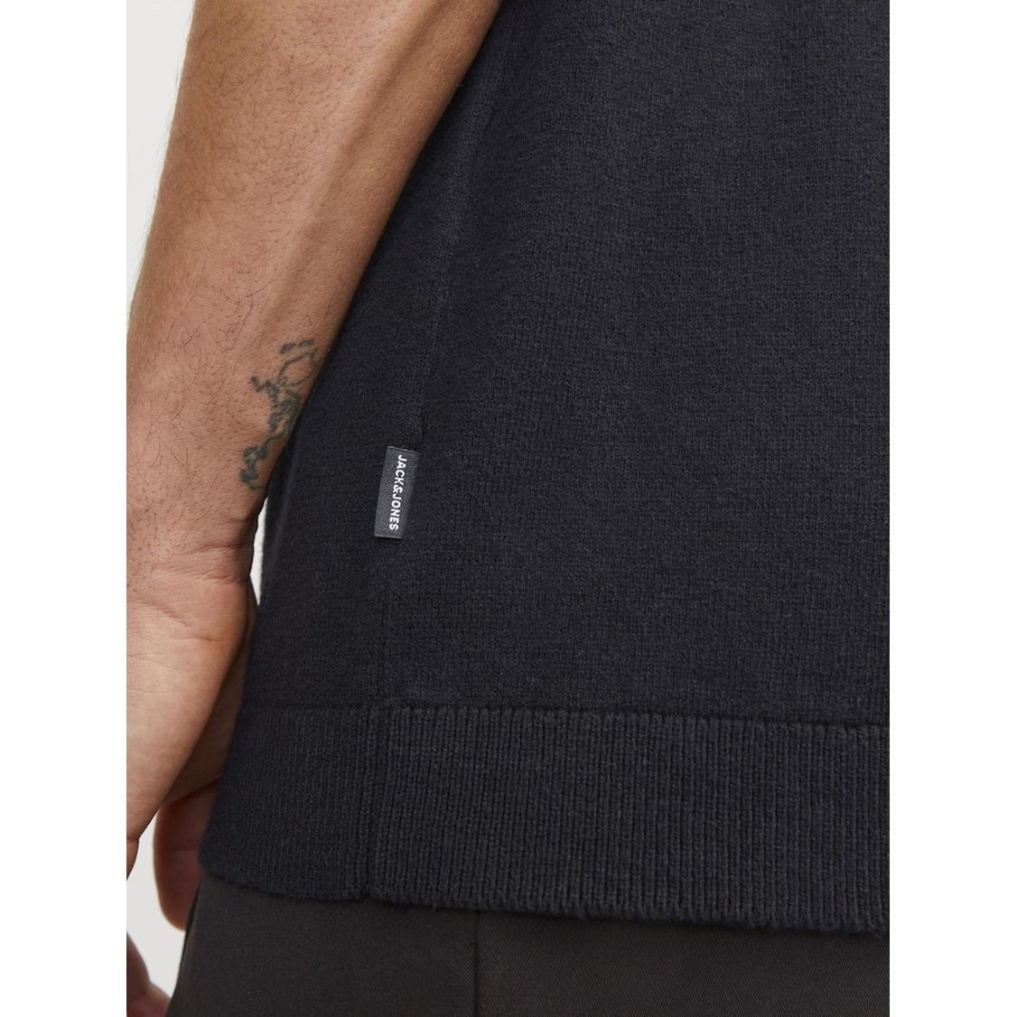 JACK & JONES Megztinis vyrams, Juoda, Jjeemil pullover 6