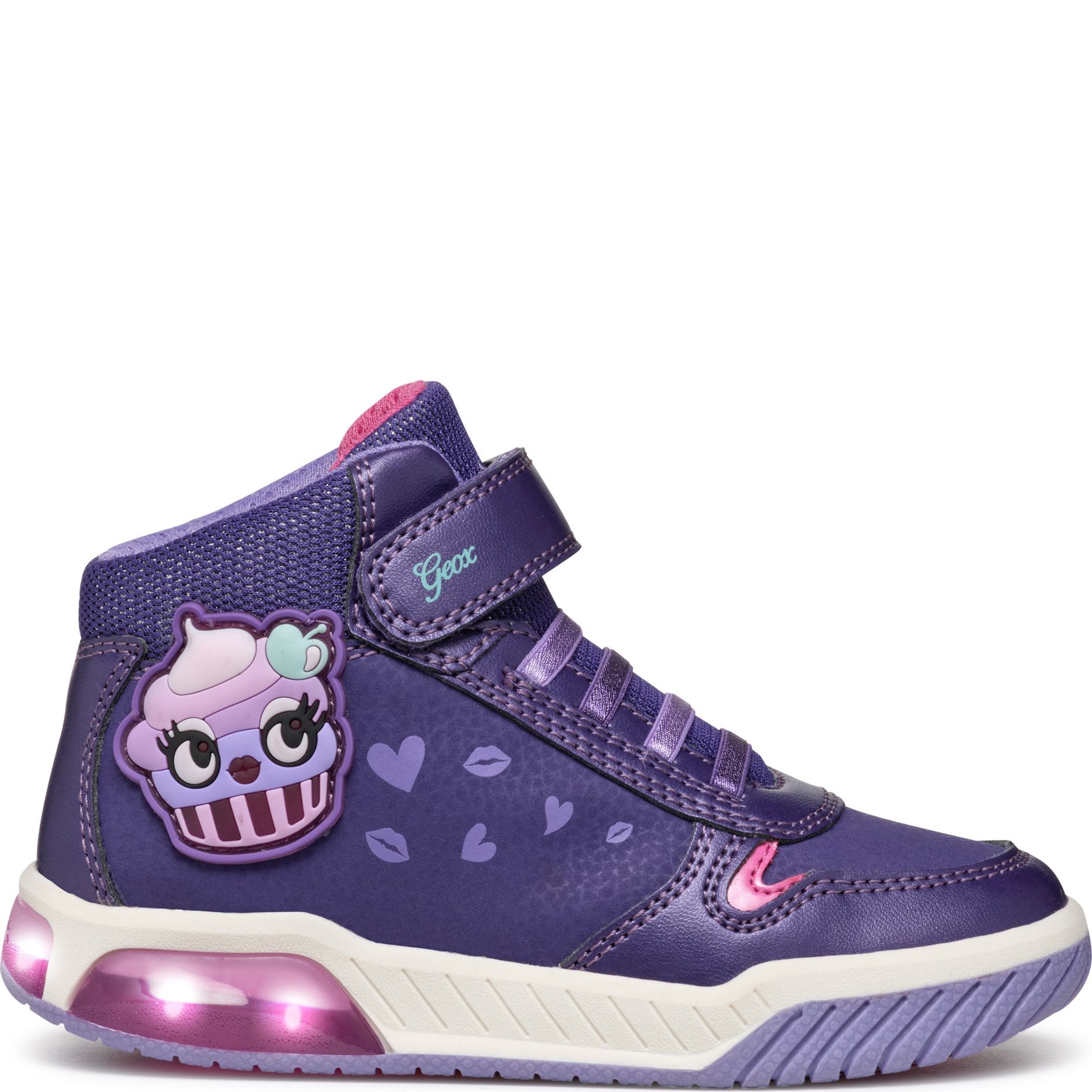 GEOX Aulinukai mergaitėms, Violetinė, Inek booties 7