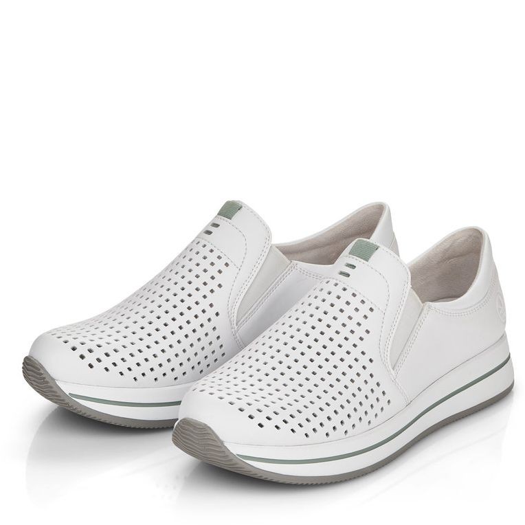RIEKER Sportiniai bateliai moterims, Balta, SPORT SHOE 6