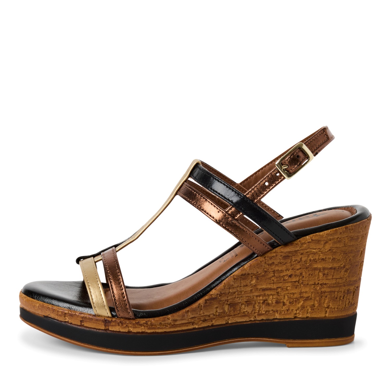 TAMARIS Basutės moterims, Juoda, Sandals 2 TAMARIS Basutės moterims, Juoda, Sandals 2