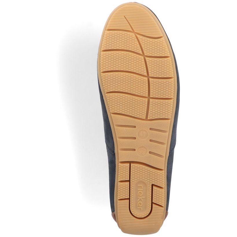 RIEKER Mokasinai vyrams, Mėlyna, MOCASINS 14