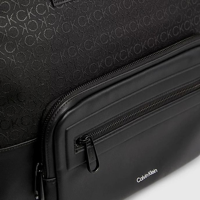 CALVIN KLEIN Rankinė, krepšys vyrams, Juoda, Elevated weekender 3