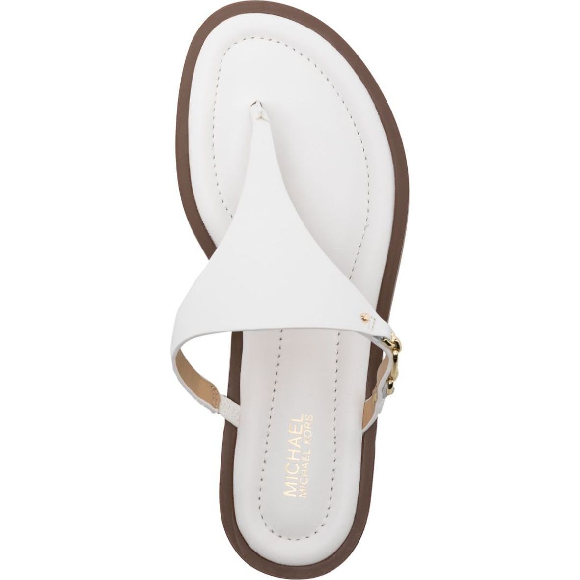 MICHAEL KORS Basutės moterims, Balta, Daniella flat thong 4