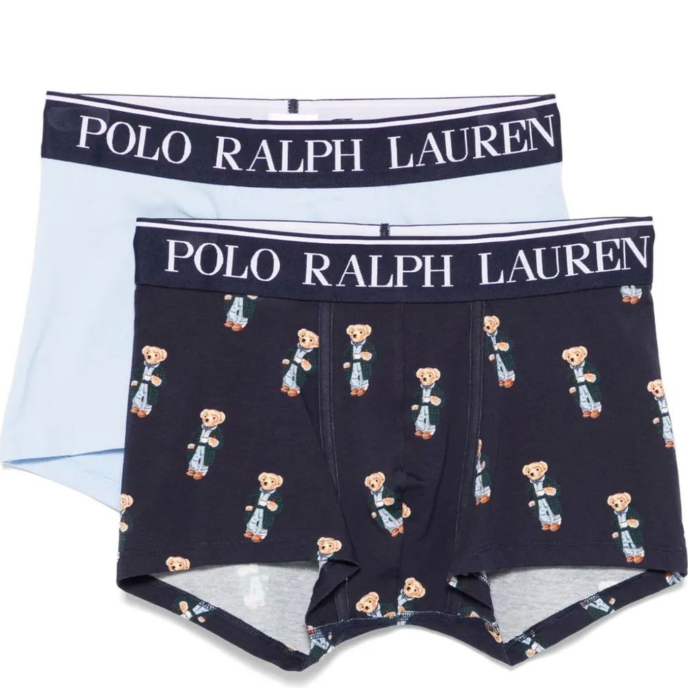 POLO RALPH LAUREN Ilginti apatiniai vyrams, Marga, Trunk gb-2 pack-trunk 1