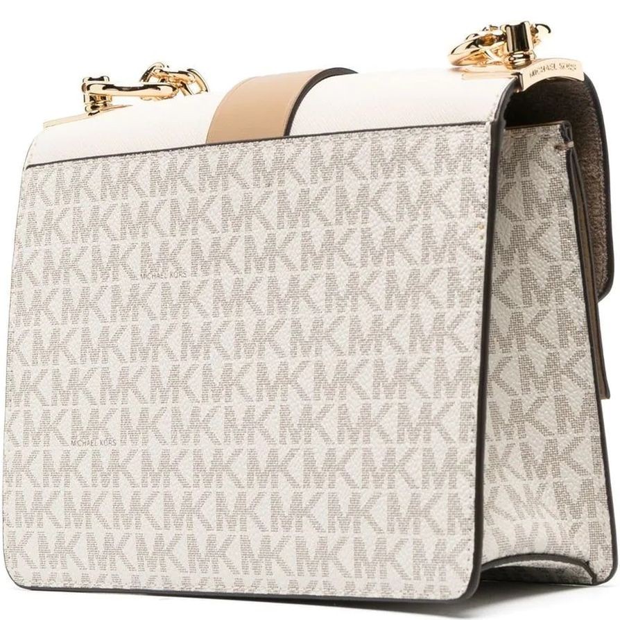 MICHAEL KORS Rankinė per petį moterims, Balta, Small conv crossbody 2