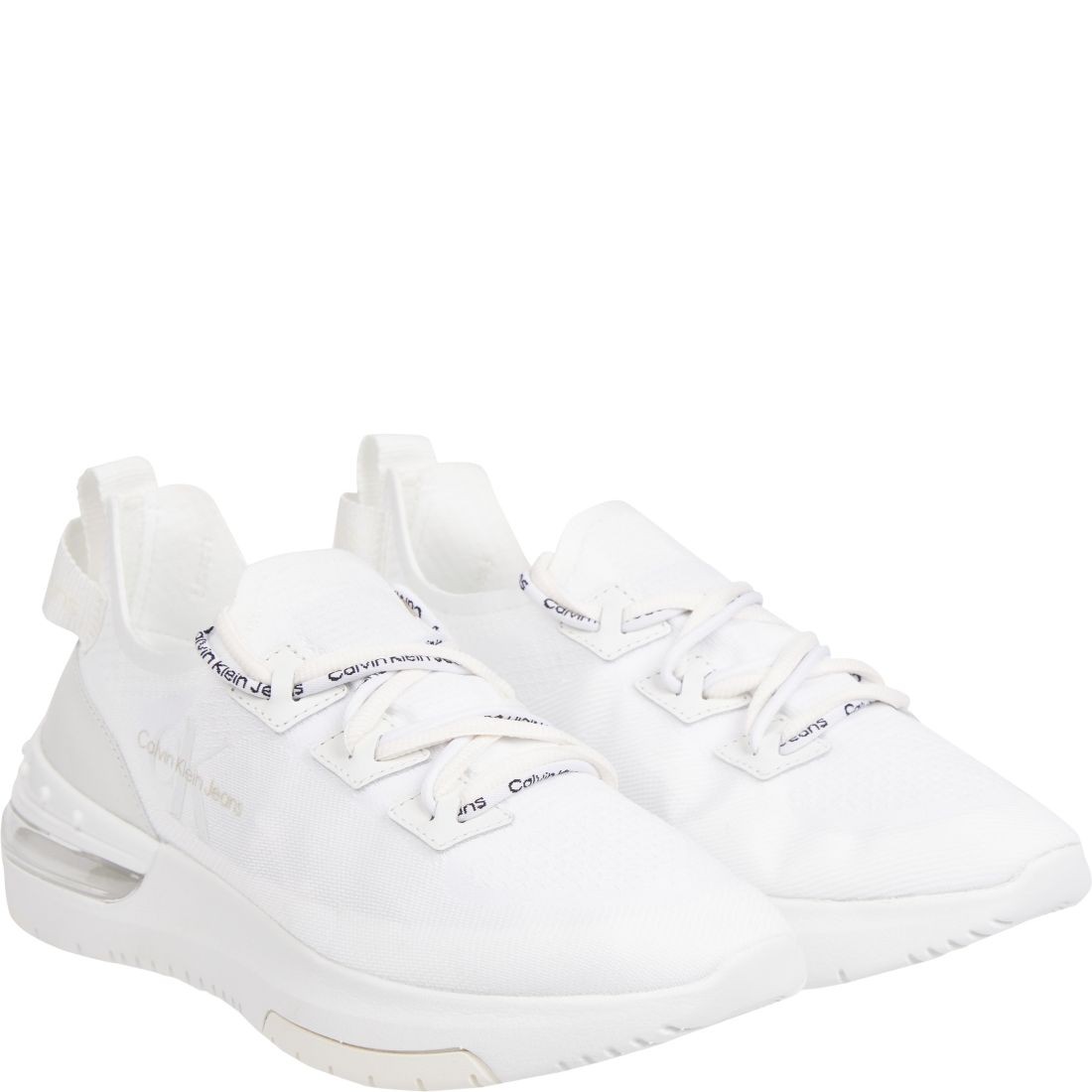 CALVIN KLEIN JEANS Sportiniai bateliai moterims, Balta, Sporty run comfair sport shoe 1
