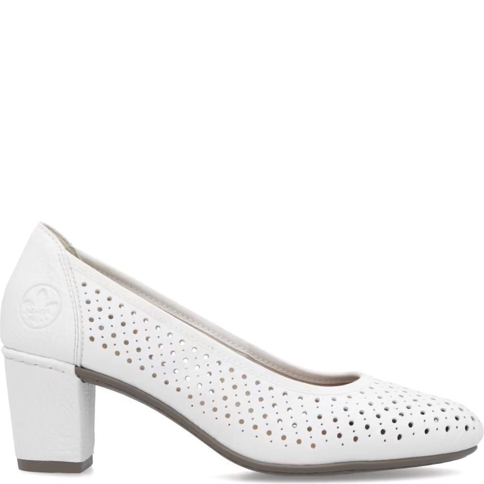RIEKER Aukštakulniai moterims, Balta, Pumps 2