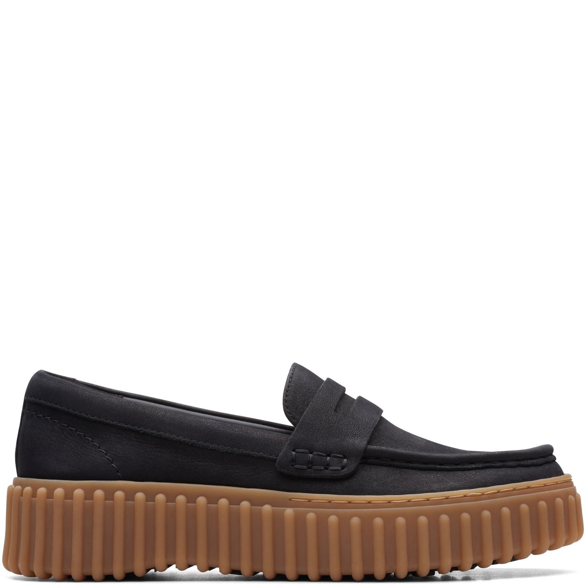 CLARKS Loaferiai moterims, Juoda, Torhill Penny Loafers 2