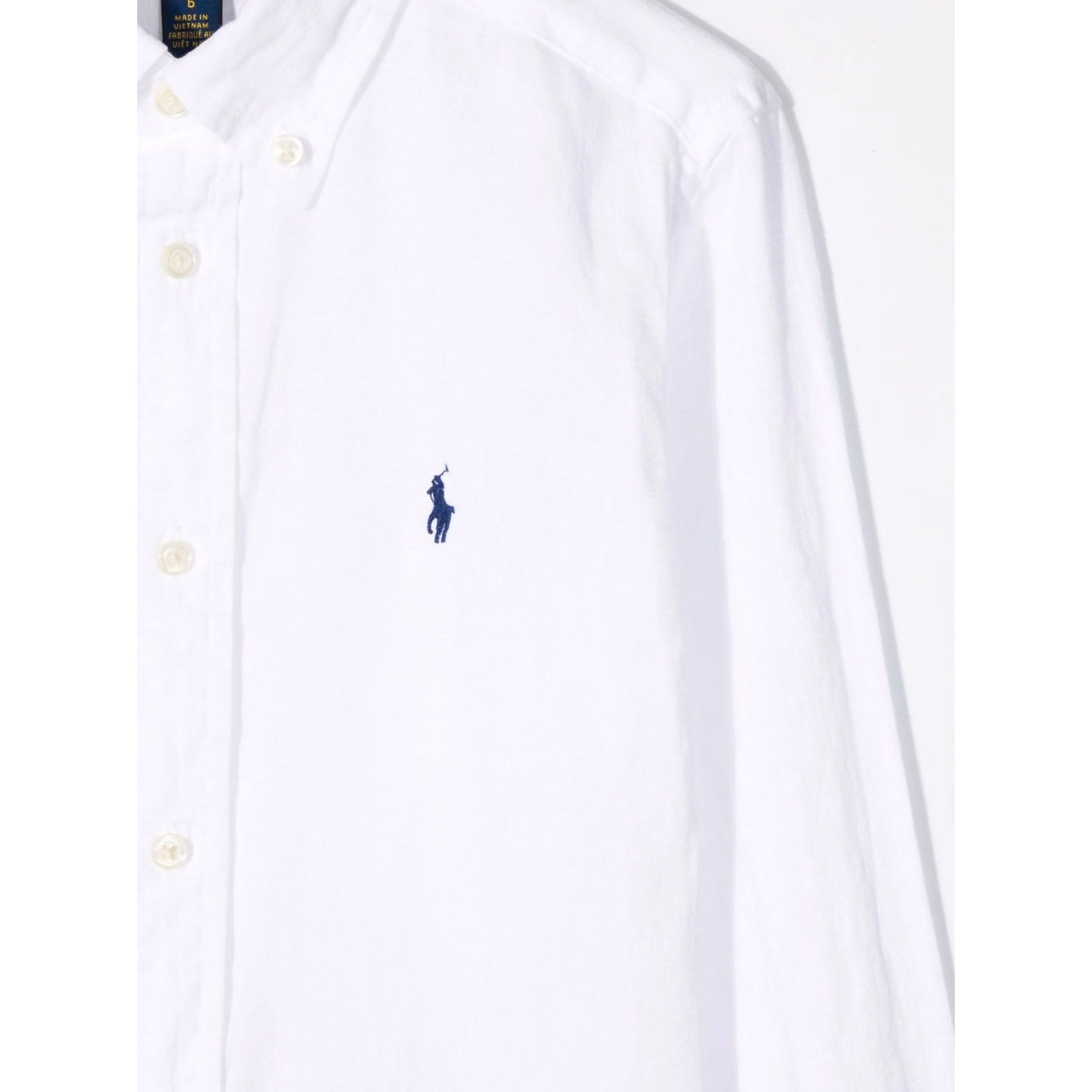 RALPH LAUREN KIDS Marškiniai ilgomis rankovėmis berniukams, Balta, Button down sport shirt (2-7) 3