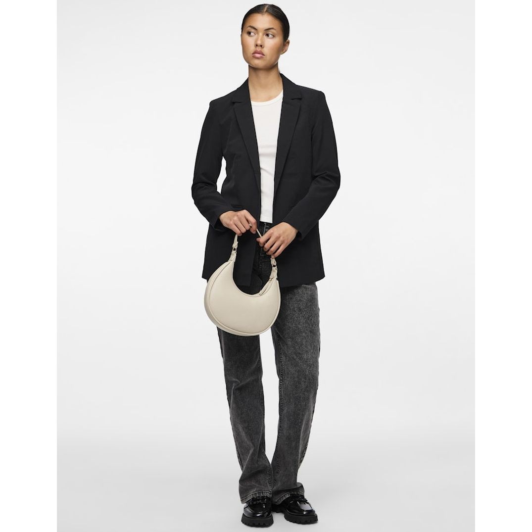 PIECES Švarkas moterims, Juoda, PCBOSSY LS LOOSE BLA 7