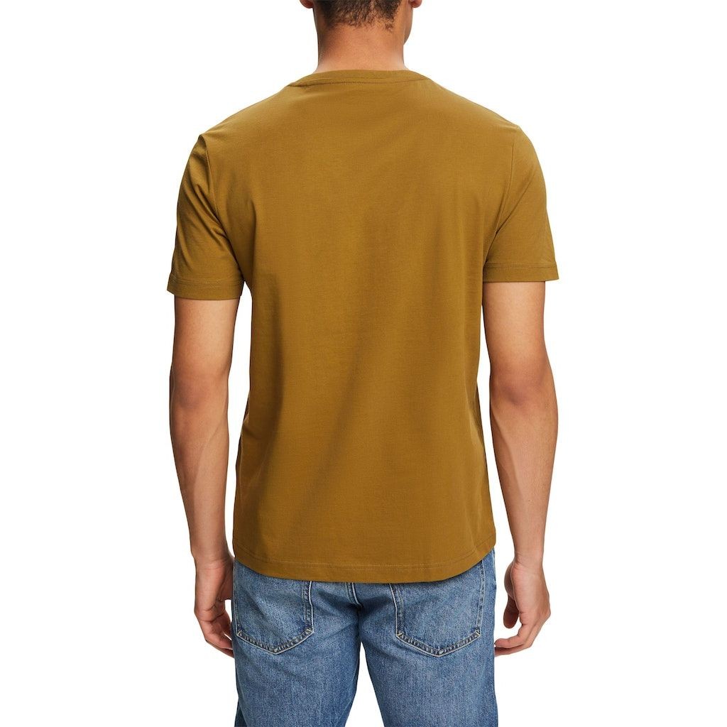 ESPRIT Marškinėliai vyrams, Žalia, Ocs reg cn ss t-shirts 3
