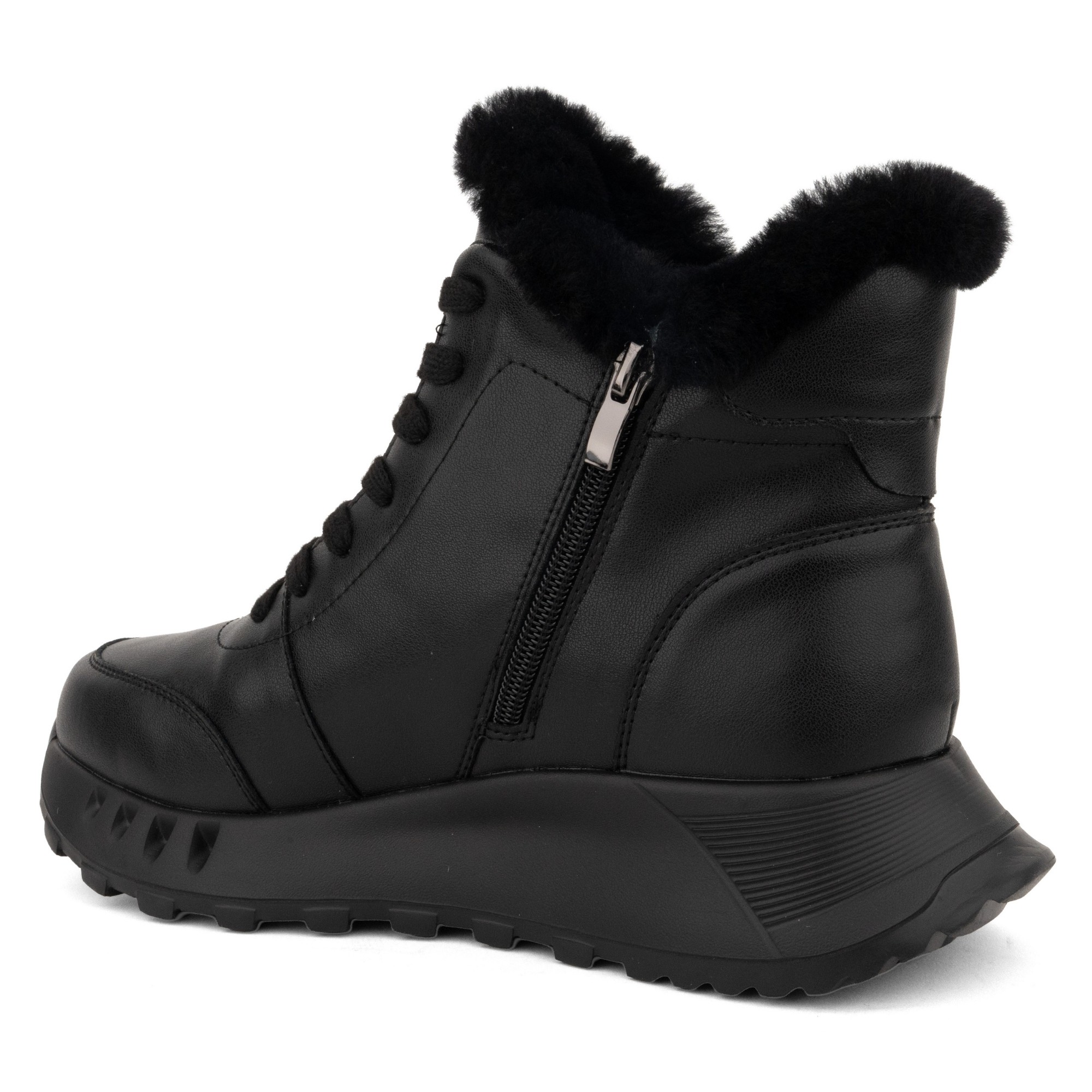 LA CONTE Aulinukai moterims, Juoda, Booties 3