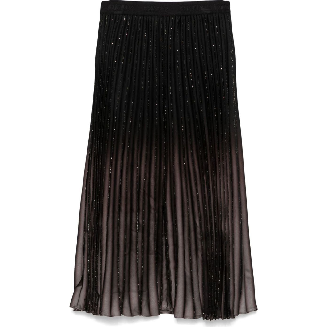 DKNY Mini sijonas moterims, Pilka, Pull on pleated foil 2