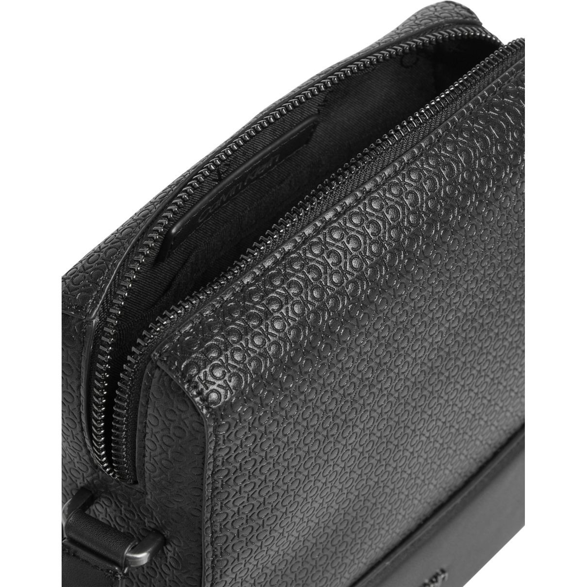 CALVIN KLEIN Rankinė per petį vyrams, Juoda, Minimalism reporter mono 3