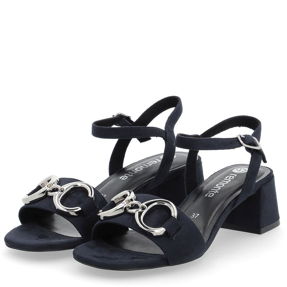 REMONTE Basutės moterims, Mėlyna, SANDALS 10