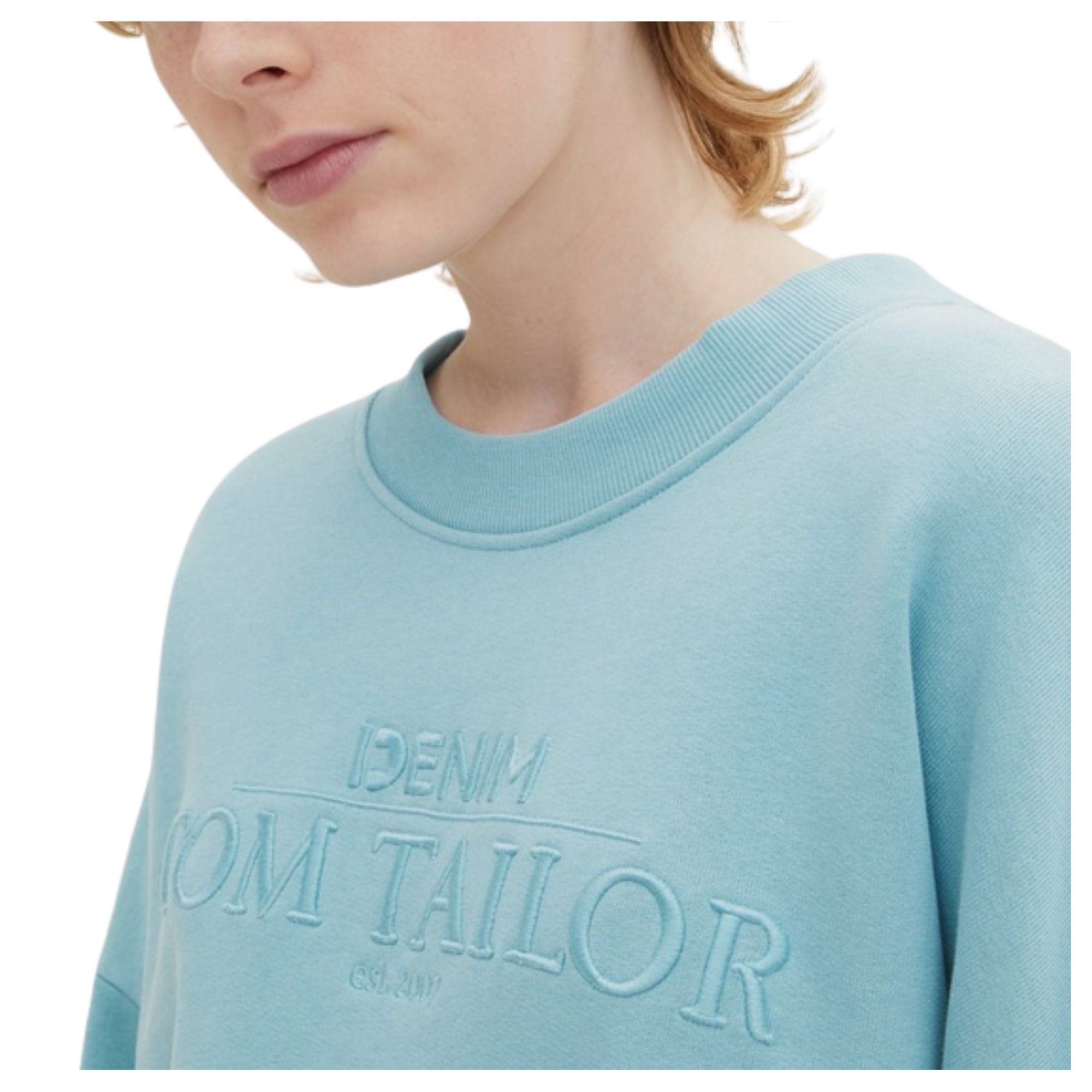 TOM TAILOR Sportinis nertinis moterims, Žalia, Džemperis 3