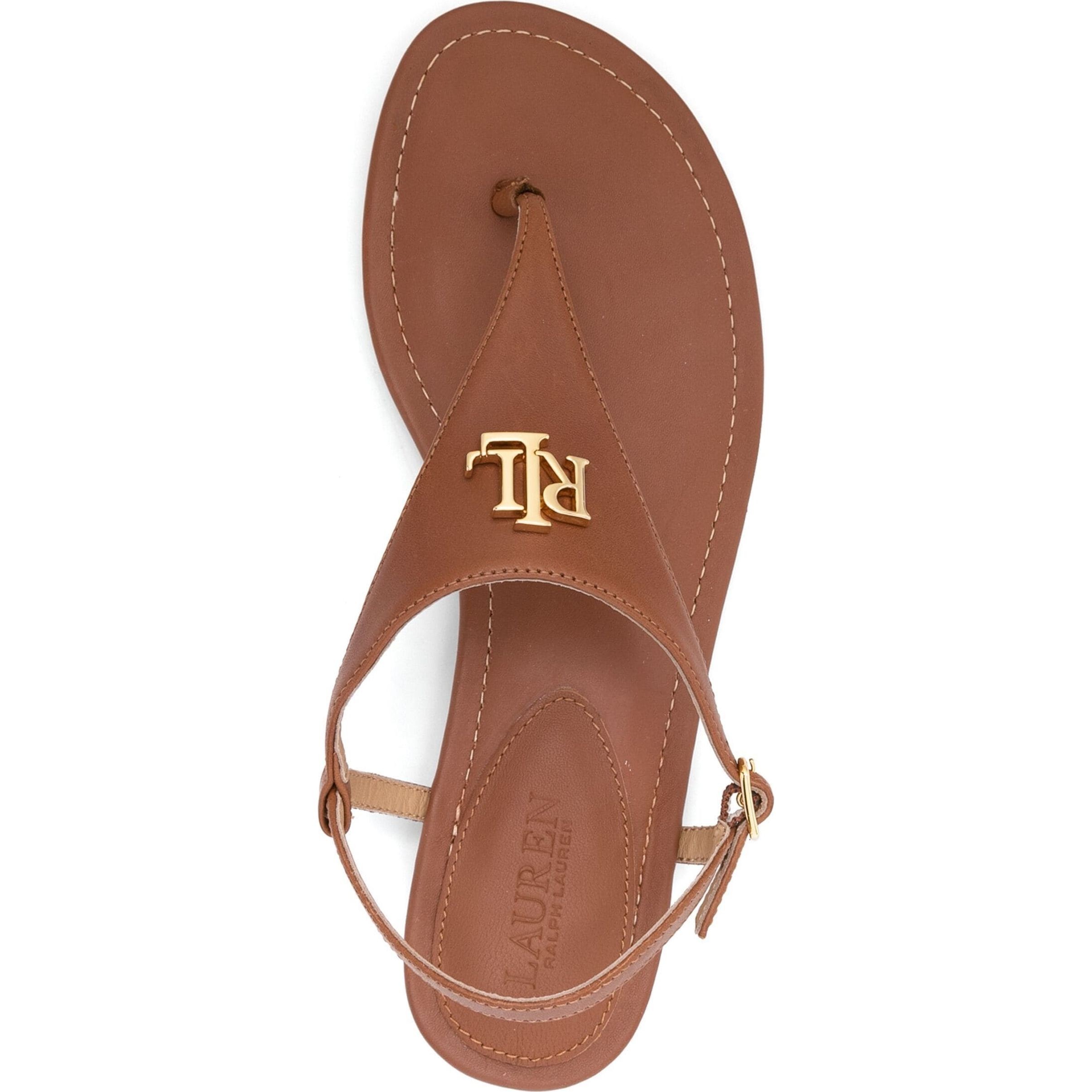 LAUREN RALPH LAUREN Basutės moterims, Smėlio, Ellington sandals 4