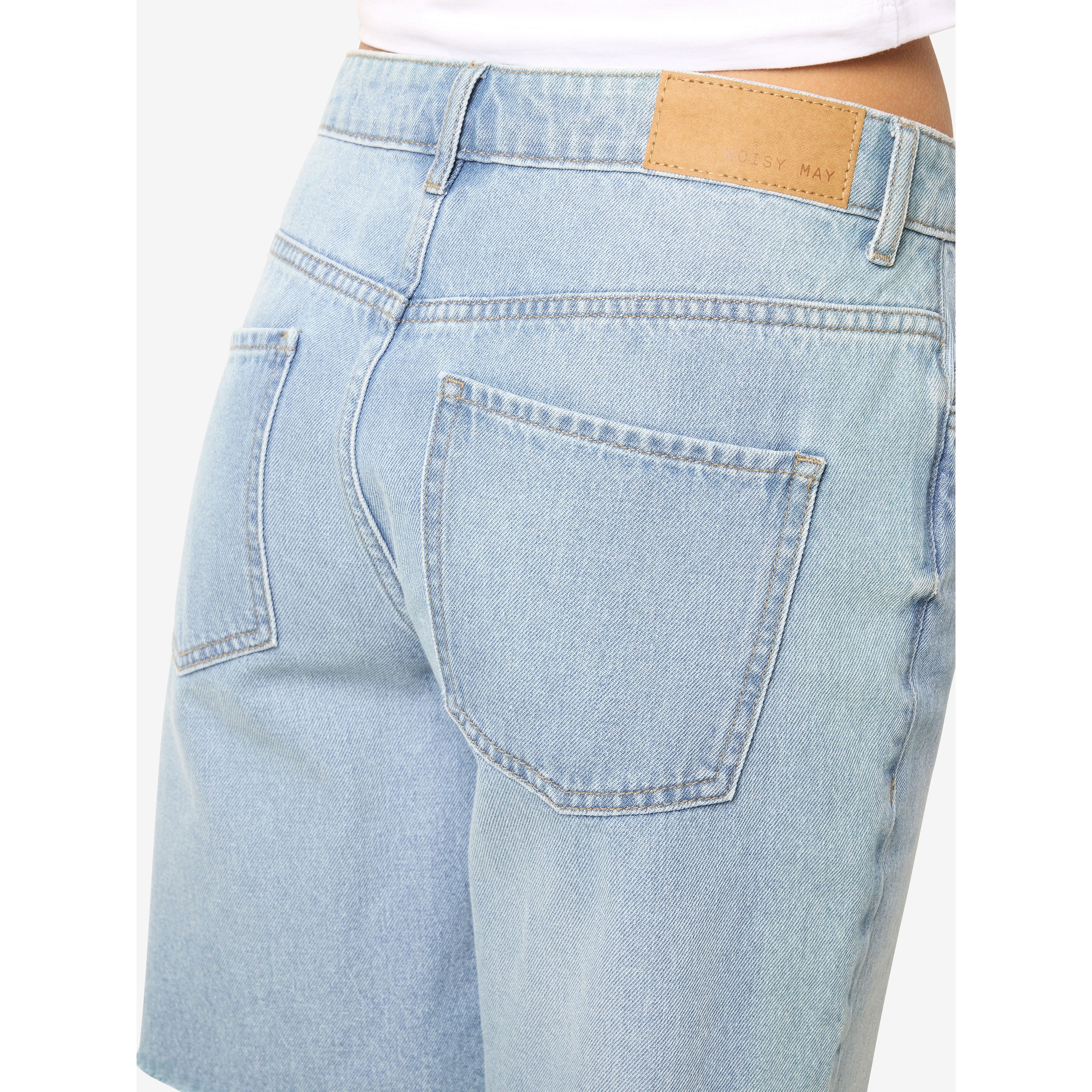 NOISY MAY Šortai moterims, Mėlyna, Holla loose short 4