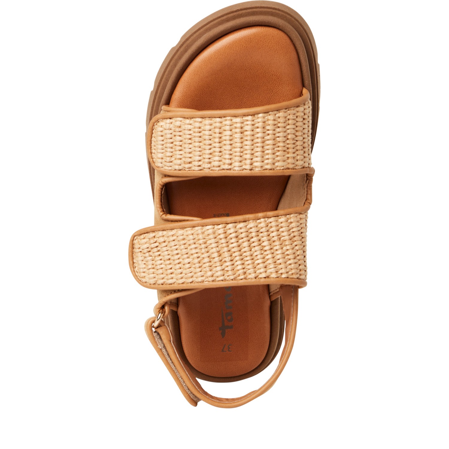 TAMARIS Basutės moterims, Smėlio, Sandals 5