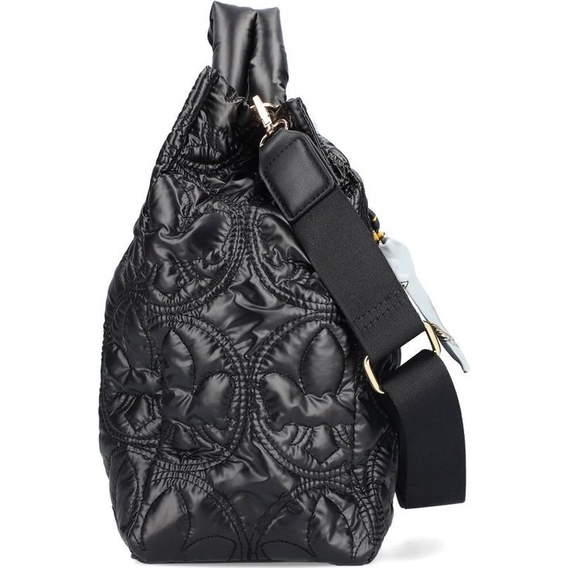 RIEKER Pirkinių krepšys, Juoda, Tote bag 4