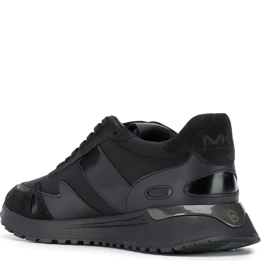 MICHAEL KORS Sportiniai bateliai vyrams, Juoda, Miles sneakers 3